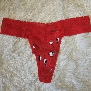 Victoria's Secret Penguin Thong Panty, S